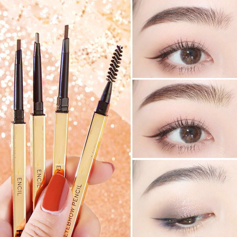 Makeup eyebrow shaper, waterproof eyebrow pencil, especially fine mechanical pencil, vacuums tiny eyebrow hairs and fills with thin woolr, waterproof eyebrow pencil, especially fine mechanical pencil,