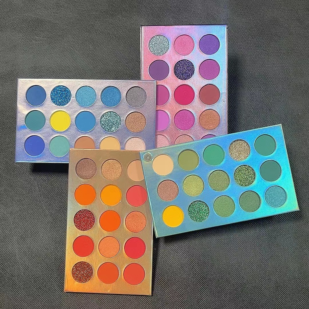 Huda Story waterproof long lasting 60 colours Shimmer Glitter Eyeshadow Palette