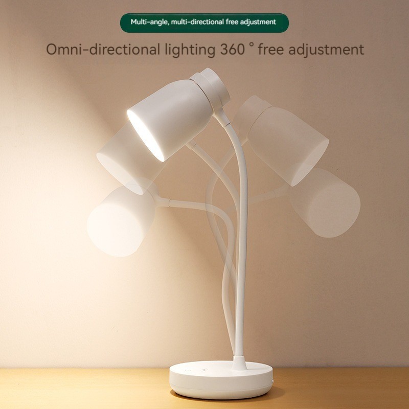 Desk Lamp Study USB Wireless Charging Screen Dimmable Eye Protection Suitable for Office Study Protection Reading Lamp