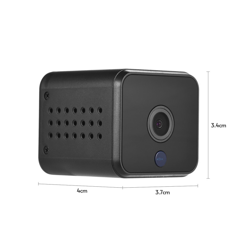 WI-FI HD 1080P Mini DV Camera Smart Security Camera Night Vision Motion Detection with 360°Rotatable Base for Home Securit