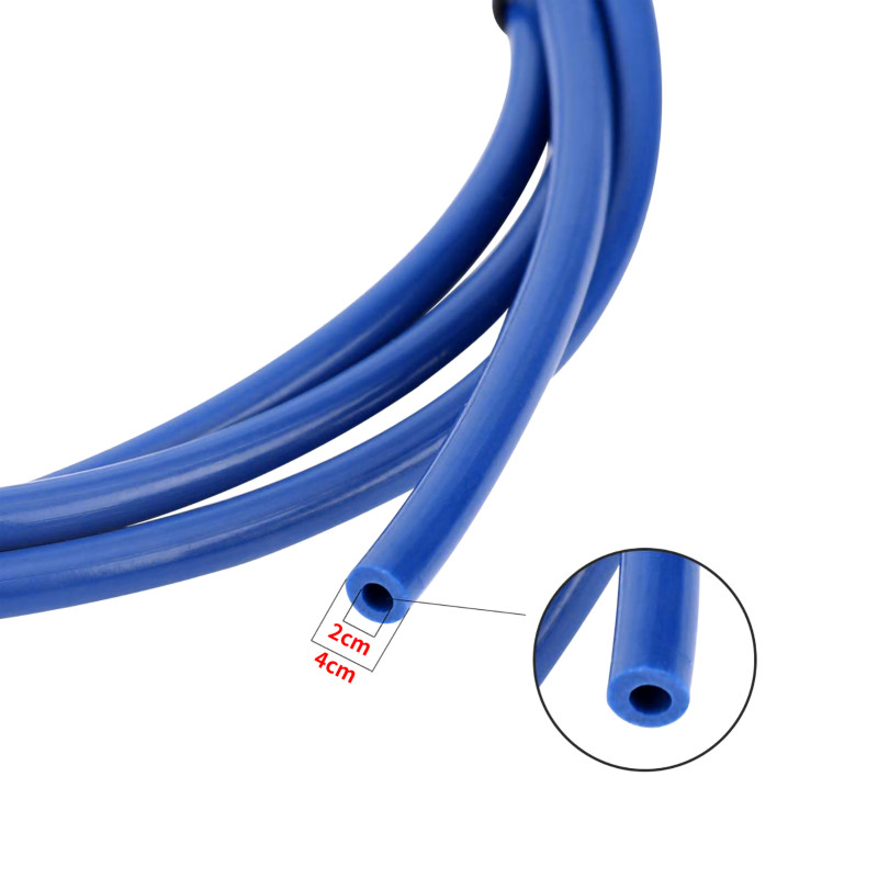 3D Printer Kit PTFE Tubing Hose Pipe 5Pieces with 10 Pieces PC4-M6 Fittings and 10 Pieces PC4-M10 Fitting Connector for 3D Printer 1.75mm Filament