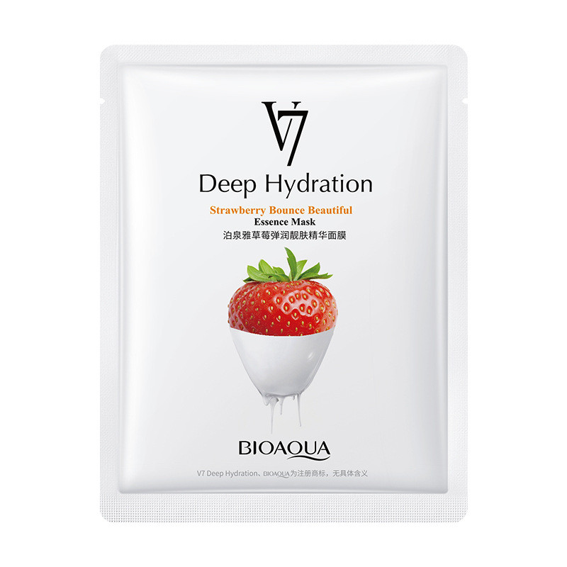 BIOAQUA Fresh Fruit Face Mask Moisturizing Anti-Acne Moisturizing Facial Sheet Mask Skin Care Face Masks Face Skin Care