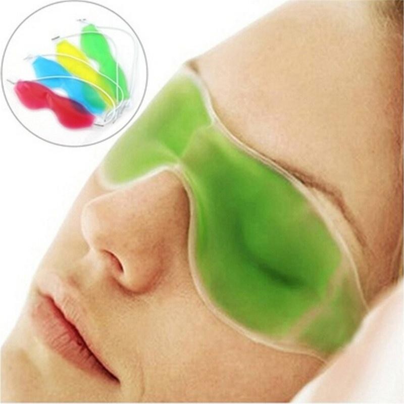 1pcs Ice Eye Mask Sleep Mask Fatigue Relief Remove Dark Circles Cold Eye Mask Cooling Eyes Care Relaxing Gel Eye Pad Patches