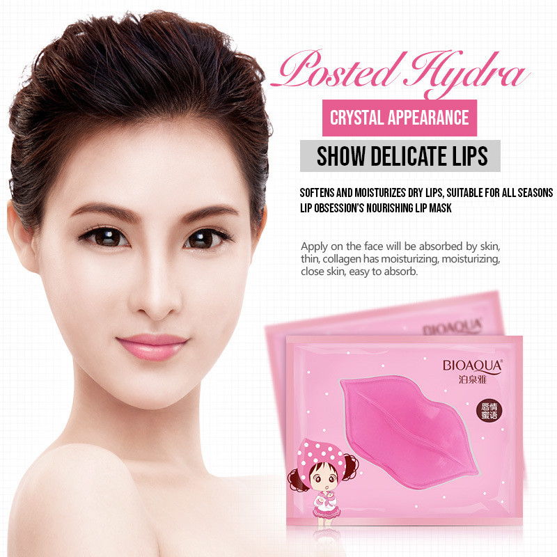 BIOAQUA Collagen Lip Mask Baby lip films Anti-Wrinkles Lips Plumper Beauty Makeup Labiales Moisturizer lip mask